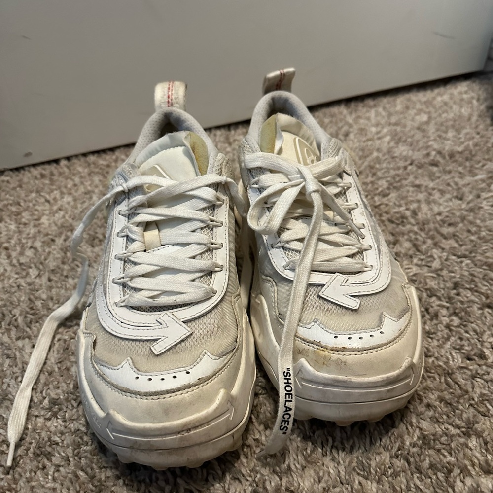 Off white sneakers